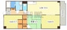 ファミール21 3LDKの間取り