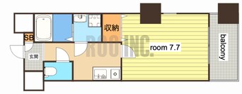 間取図 レジデンスＭ姫路