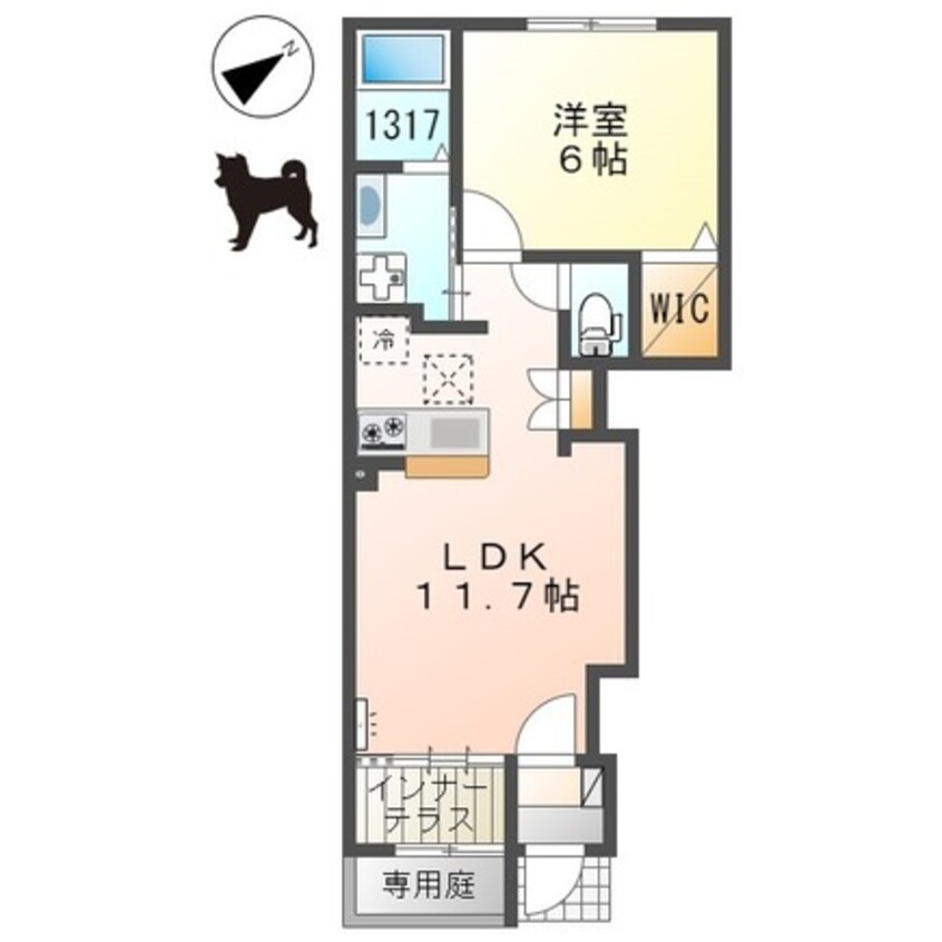 間取図 ライラック