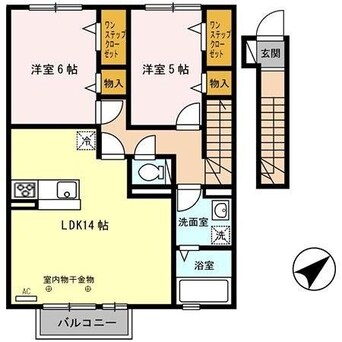 間取図 クローバー・シャトレ