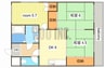 ハイツ夢前川 3DKの間取り