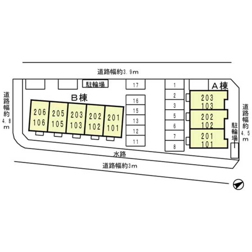  アゼリア宮上　Ｂ棟