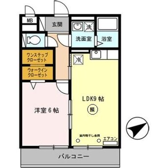 間取図 セジュール東浜尻