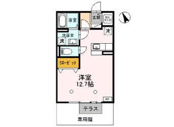 間取図 グランマーシーマサノ　A