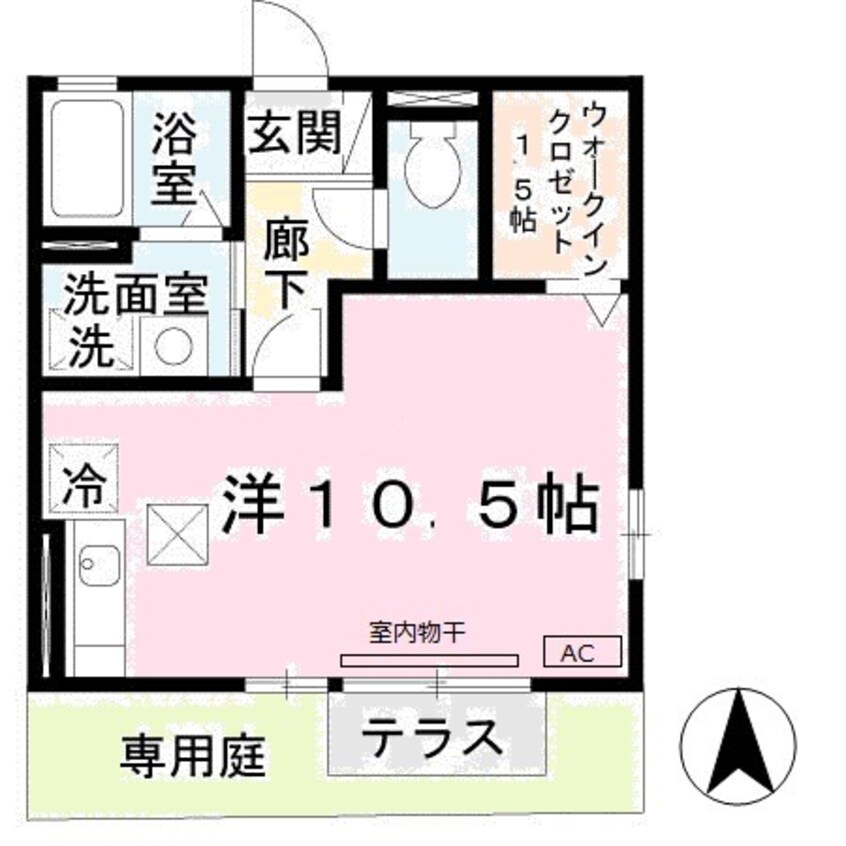 間取図 エクセルハイム