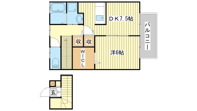間取り図 アイルススクウェアA
