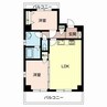フレンドＭ東山 2LDKの間取り
