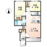 プログレスⅡ 2LDKの間取り