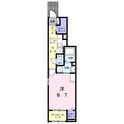 フロレゾンⅢの間取図