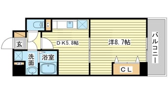間取図 イースト・フィオーレ
