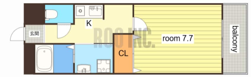 間取図 ラッフィナート・カーサ