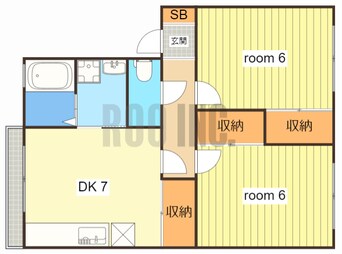 間取図 蒲田SOLSTAGE
