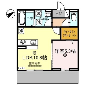 間取図 D-PLACE城西