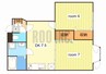 ラフィネロジュマンＢ 2DKの間取り