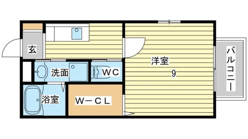 間取図 コンフォートテクノⅢ