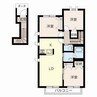 メゾン福渡Ａ 3LDKの間取り