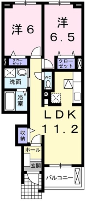 間取り図 アルモニー　メゾンⅡ