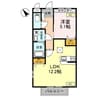 レオントポディウム　Ⅱ番館 1LDKの間取り