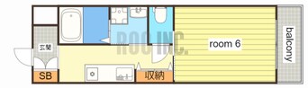 間取図 インタービレッジ城北二番館