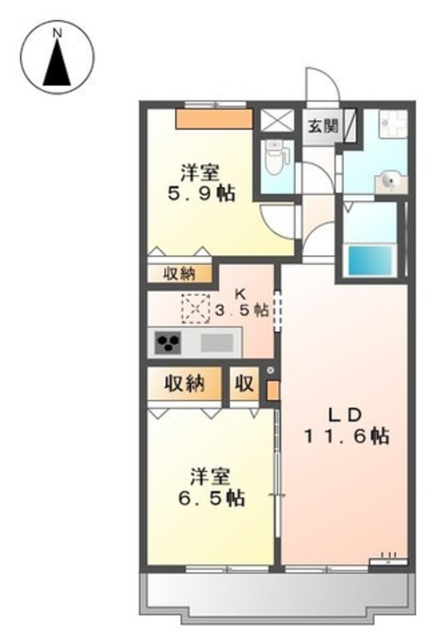 間取図 アンプルール