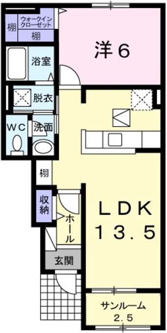間取図 ルベド