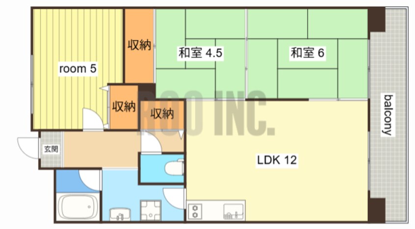 間取図 クリーンピア英賀保駅前町