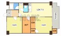 グローバル御国マンションの間取図