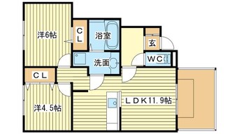 間取図 グランヒル青山