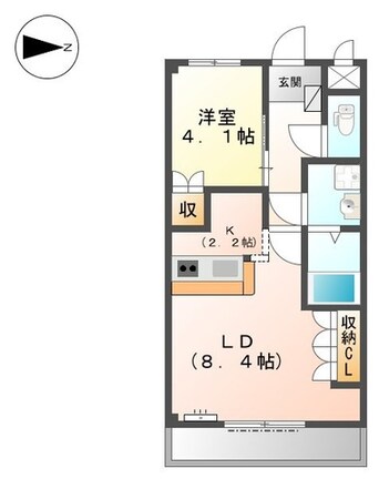 間取図 ハイムグランドール