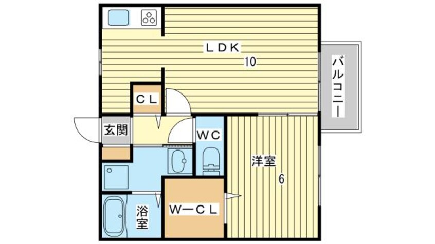 間取図 アビタシオンB