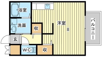 間取図 コンフォートテクノⅡ　A