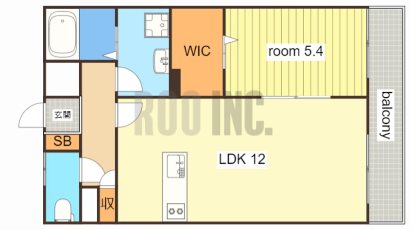 間取図 紫蘭（しらら）