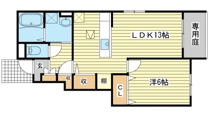 間取図 ボヌール　メゾン