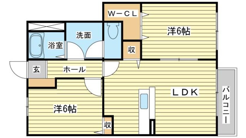 間取図 グランドゥールＣ