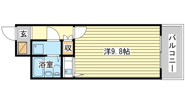 間取り図 朝日プラザ佃町
