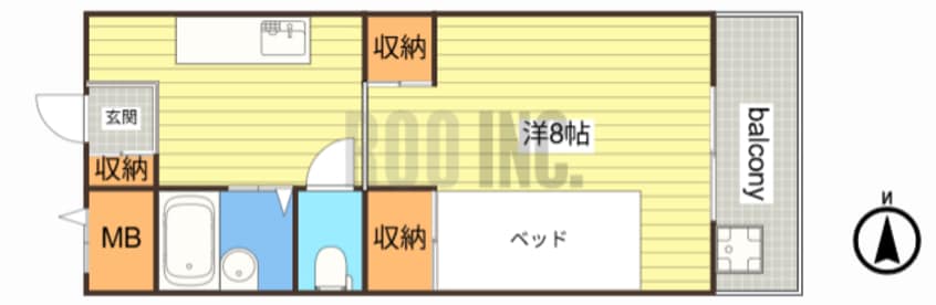 間取図 My-R太子