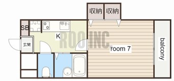 間取図 ジュネス神屋町
