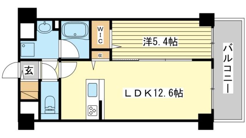 間取図 フランディル・オーラ五軒邸