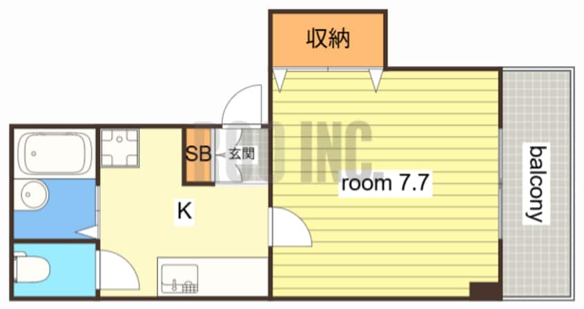 間取図 クレアトゥールOTSUKA