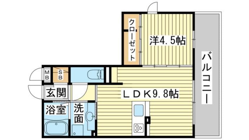 間取図 Ott’s Palace