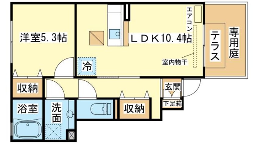 間取図 ブロッサム