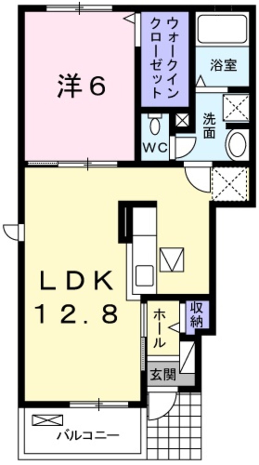 間取図 グランアウローラⅦ