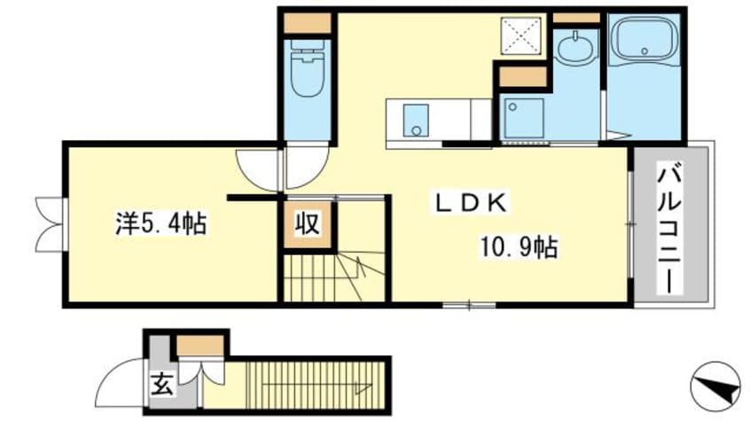 間取図 アマルフィ３６