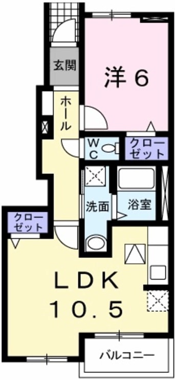 間取図 ウェントゥスⅠ