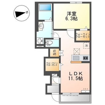 間取図 ヴィラ・フェリーチェ