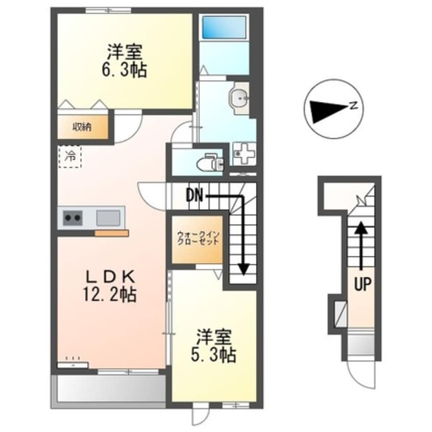間取図 ヴィラ・フェリーチェ