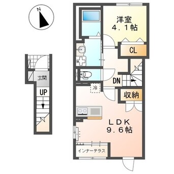 間取図 クローバーエイト