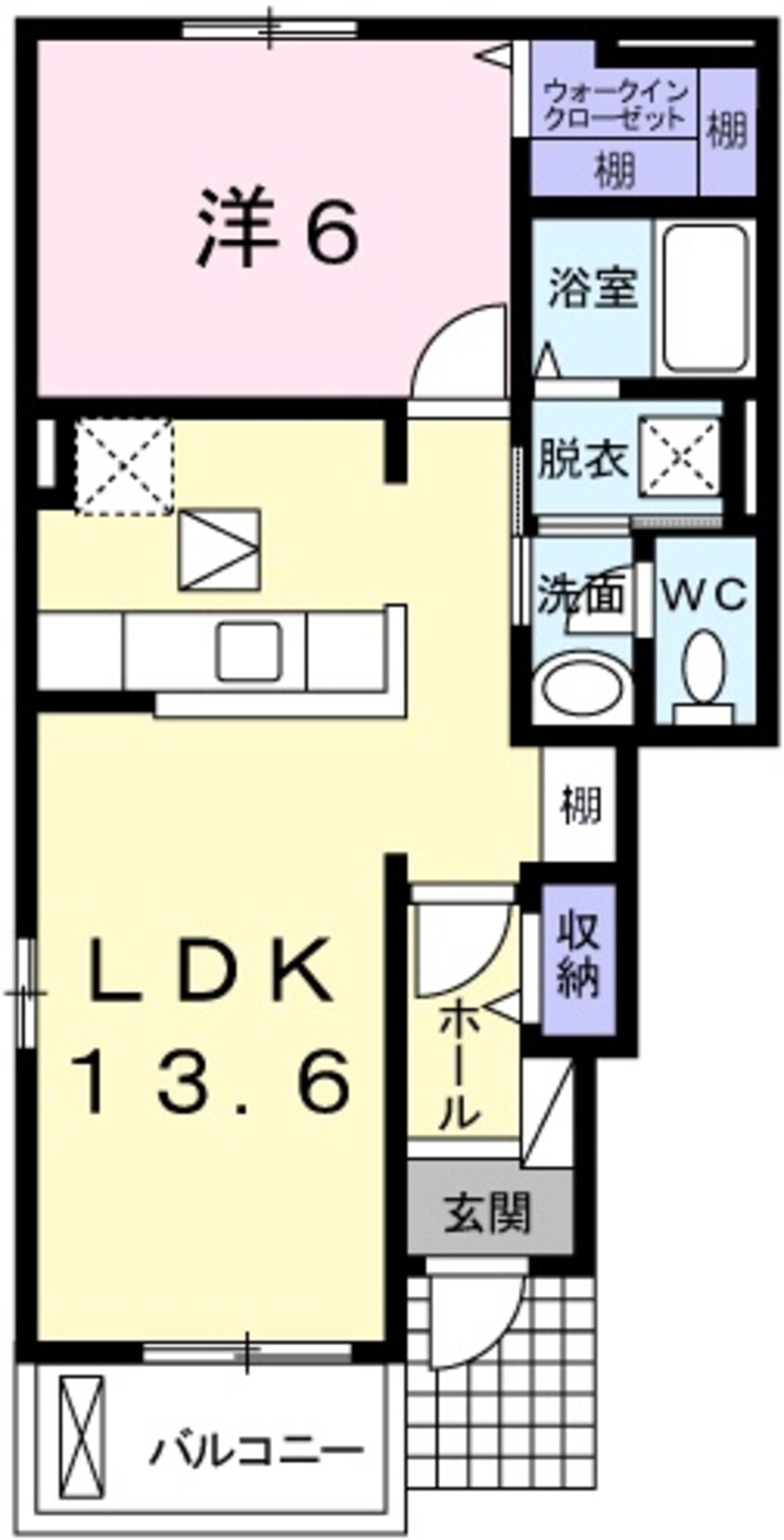 間取図 ヴィオラ