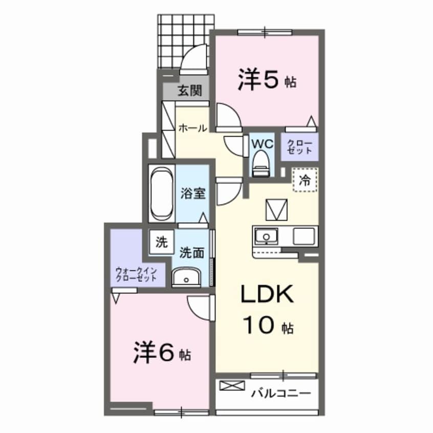 間取図 シャイニースカイ