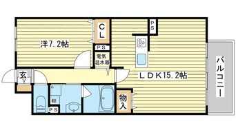 間取図 パレー ブランシェ